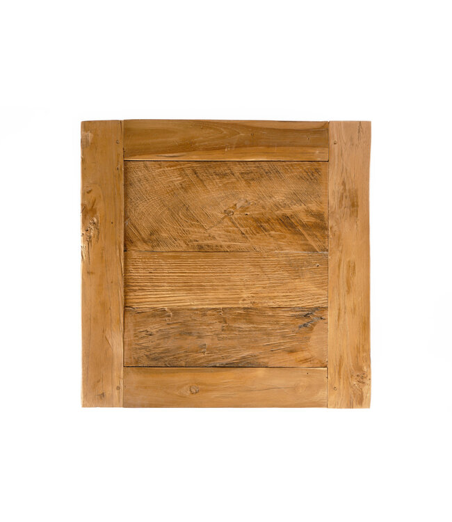 Bazar Bizar De Reclaimed Teak Bijzettafel - Naturel