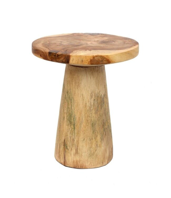 Bazar Bizar De Timber Conic Bijzettafel - Naturel - 50