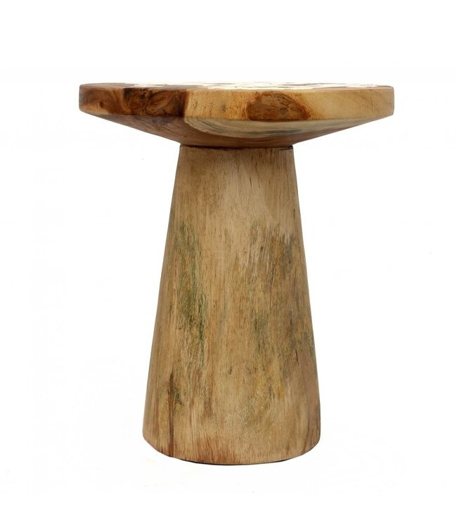 Bazar Bizar De Timber Conic Bijzettafel - Naturel - 50