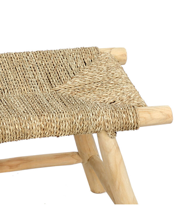 Bazar Bizar De Porto Seagrass Stoel - Naturel - M