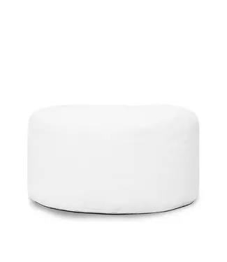 Bazar Bizar White Inner Pouffe Round - Ã˜60