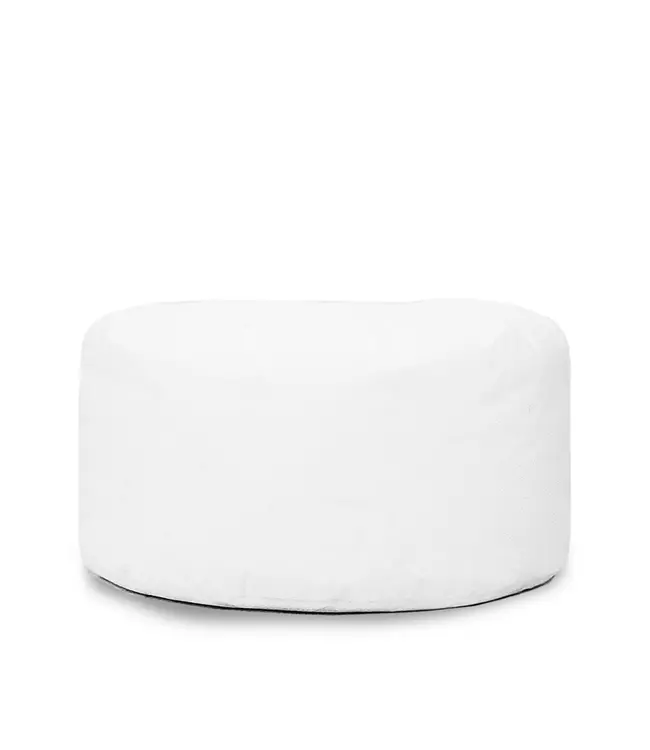 Bazar Bizar White Inner Pouffe Round - Ã˜60