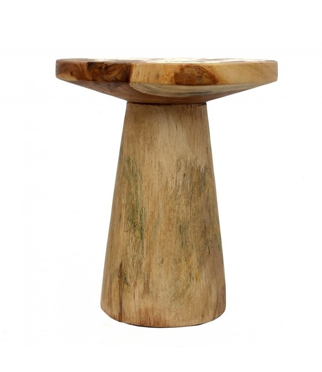 Bazar Bizar De Timber Conic Bijzettafel - Naturel - 50