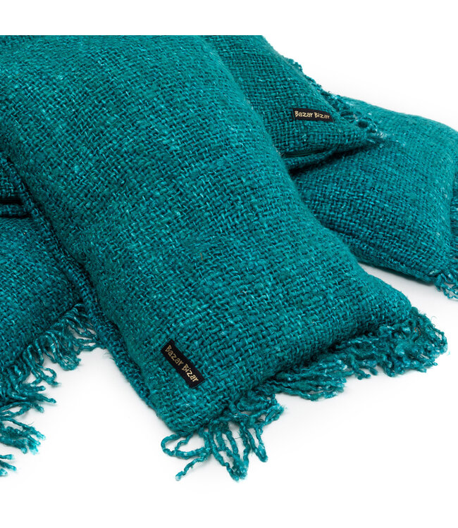 Bazar Bizar De Oh My Gee Kussenhoes - Aqua - 60x60