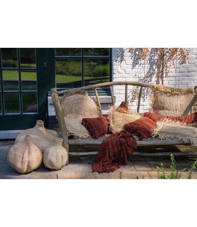 Bazar Bizar De Oh My Gee Kussenhoes - Bordeaux Velvet - 60x60