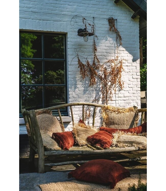 Bazar Bizar De Oh My Gee Kussenhoes - Bordeaux Velvet - 60x60