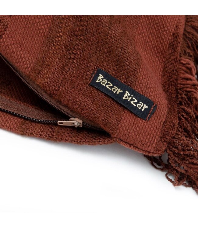 Bazar Bizar De Oh My Gee Kussenhoes - Bordeaux Velvet - 60x60