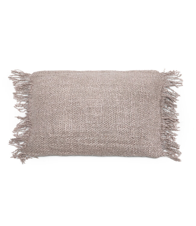 Bazar Bizar De Oh My Gee Kussenhoes - Parel Grijs - 30x50