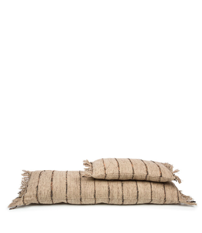 Bazar Bizar De Oh My Gee Kussenhoes - Beige Black - 35x100