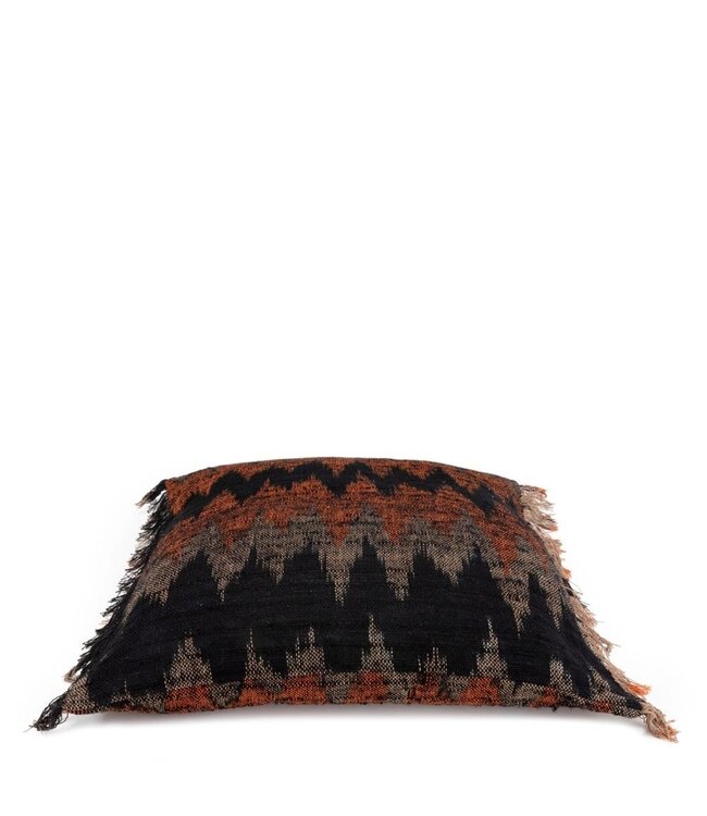 Bazar Bizar De Oh My Gee Kussenhoes - Zwart Oranje -  60x60