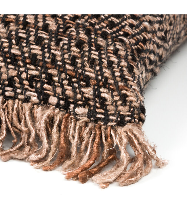 Bazar Bizar De Oh My Gee Kussenhoes - Zwart Koper - 60x60