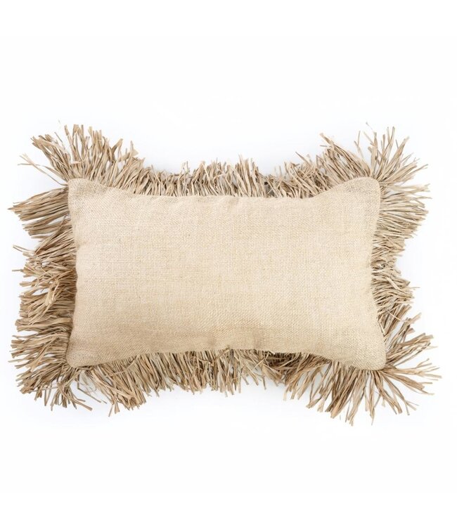 Bazar Bizar De Jute Bonita Kussenhoes - Naturel - 30x50