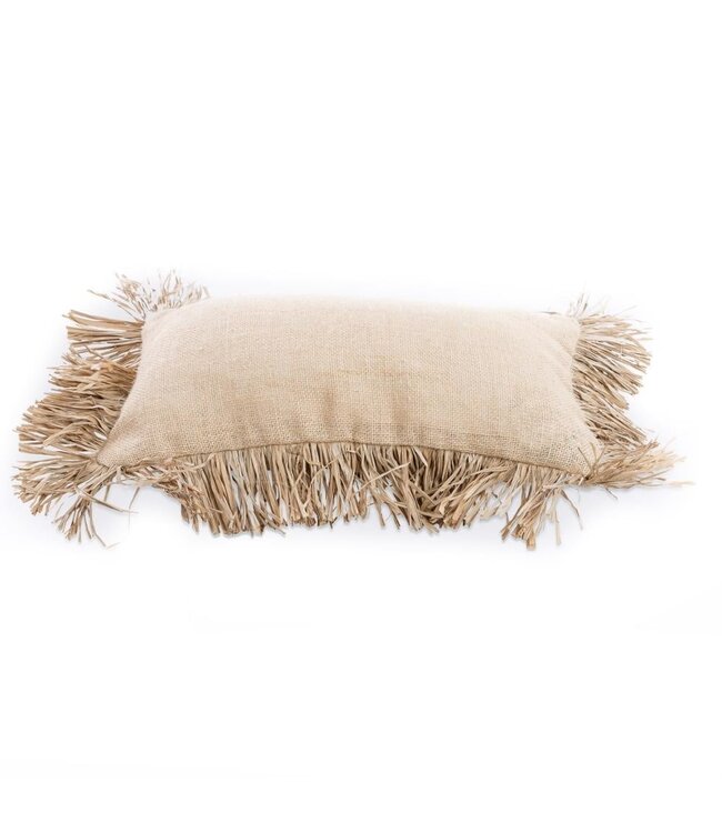 Bazar Bizar De Jute Bonita Kussenhoes - Naturel - 30x50