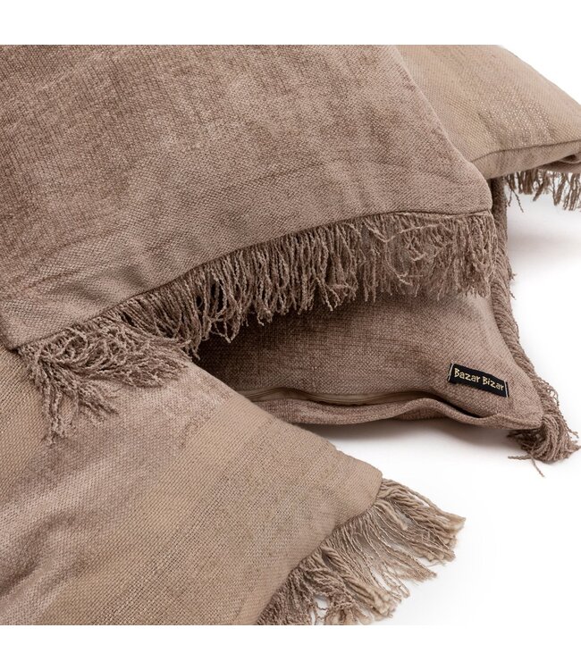 Bazar Bizar De Oh My Gee Kussenhoes - Concrete Velvet - 35x100