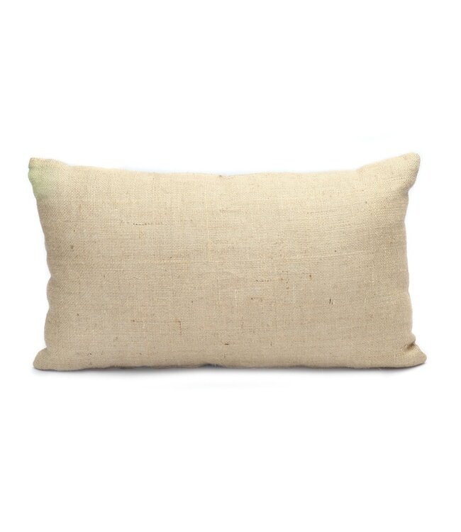 Bazar Bizar De Jute Kussenhoes - Naturel - 60x35