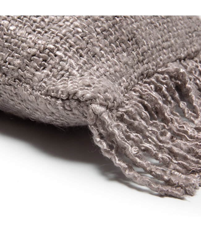 Bazar Bizar De Oh My Gee Kussenhoes - Parel Grijs - 35x100