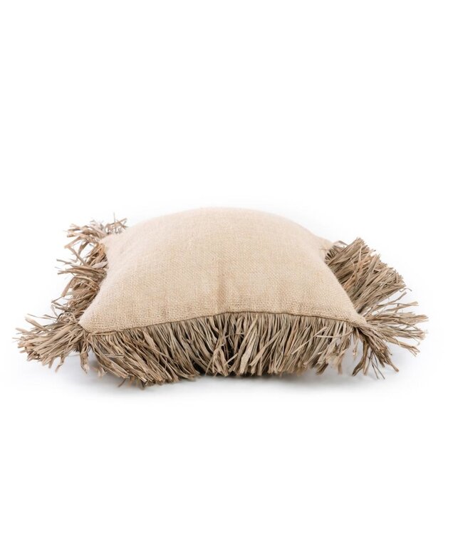 Bazar Bizar De Jute Bonita Kussenhoes - Naturel - 40x40