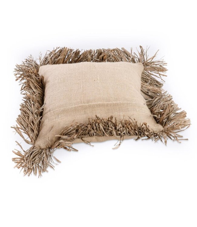 Bazar Bizar De Jute Bonita Kussenhoes - Naturel - 40x40
