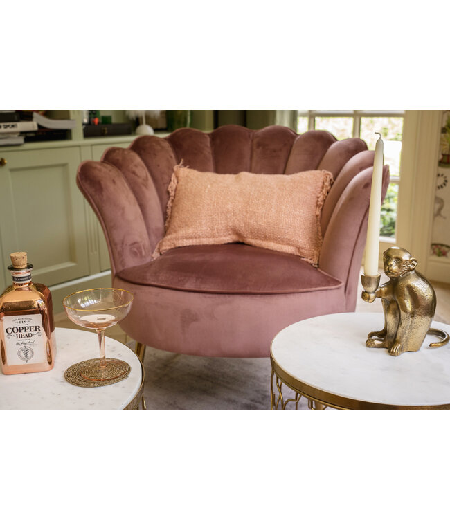 Bazar Bizar De Oh My Gee Kussenhoes - Zalm Roze - 30x50