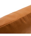 Bazar Bizar De Four Panel Leather Kussenhoes - Camel - 40x40