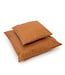 Bazar Bizar De Four Panel Leather Kussenhoes - Camel - 40x40