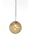 Light & Living Hanglamp 30 cm MAGDALA glass brown+gold