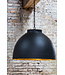 Light & Living Hanglamp 45x32 cm KYLIE black-gold