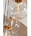 Light & Living Hanglamp 40 cm MAGDALA glass clear+gold