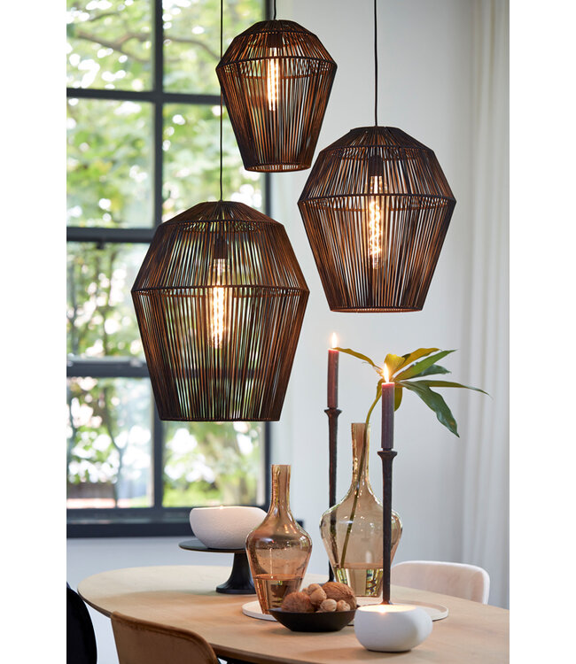 Light & Living Hanglamp 38x45 cm DEYA matt black