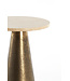 Light & Living Side table 29x43 cm YNEZ travertine sand+antique bronze