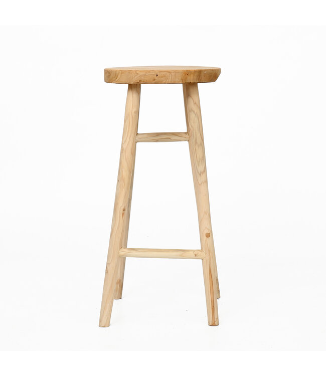 Bazar Bizar Barstoel Kedut - Naturel