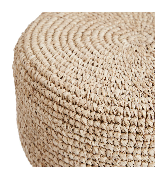 Bazar Bizar Barstoel Raffia - Naturel
