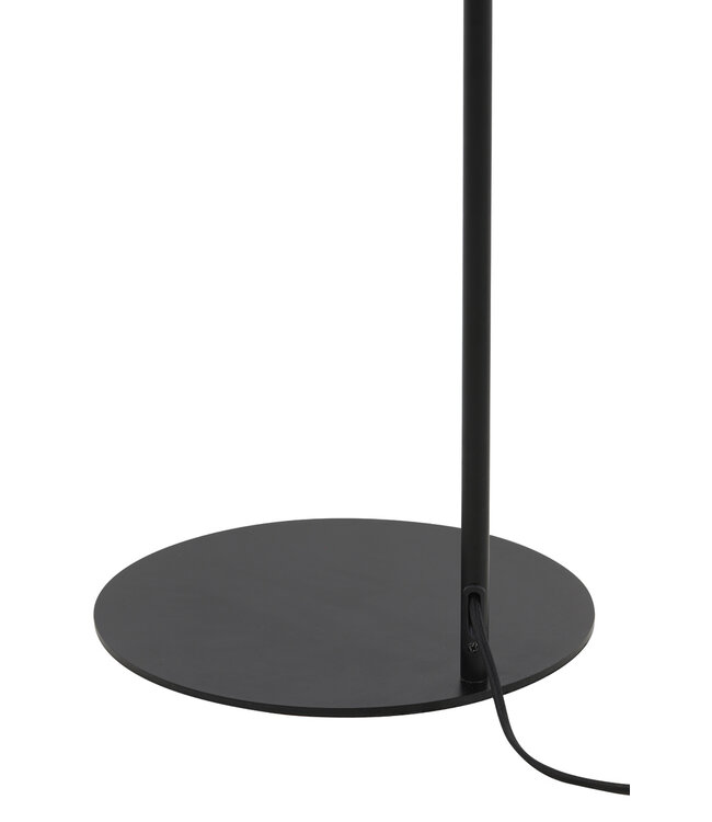 Light & Living Floor lamp 45x28x160 cm RAKEL matt black+smoked
