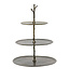 Light & Living Stand 3 layer 35x31x45 cm TRESA antique bronze