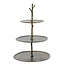 Light & Living Stand 3 layer 35x31x45 cm TRESA antique bronze