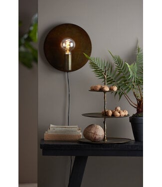 Light & Living Stand 3 layer 35x31x45 cm TRESA antique bronze