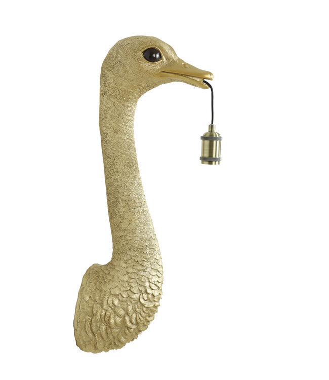 Light & Living Wall lamp 25x19x72 cm OSTRICH Goud