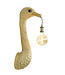 Light & Living Wall lamp 25x19x72 cm OSTRICH Goud