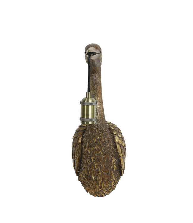 Light & Living Wandlamp 29,5x16x48 cm CRANE antique bronze