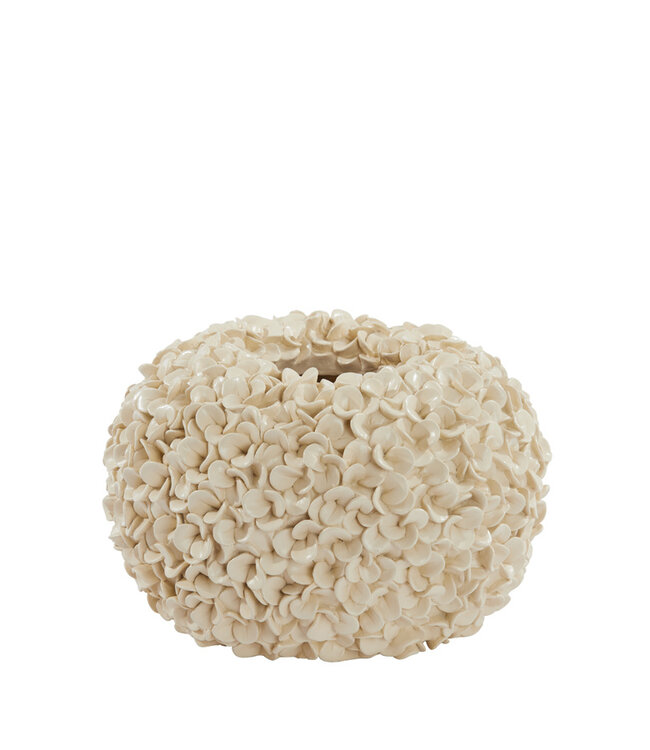 Light & Living Vaas deco 38x23 cm PHYLIA cream