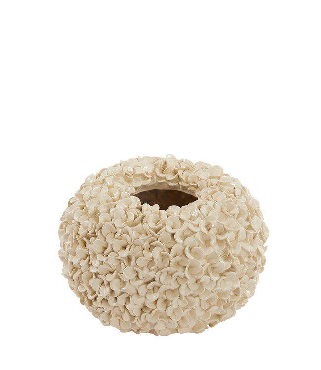 Light & Living Vaas deco 38x23 cm PHYLIA cream