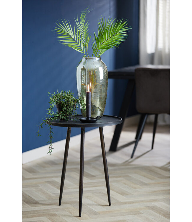 Light & Living Side table 51x60 cm ENVIRA zinc