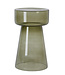 Light & Living Side table 30x50 cm DAKWA glass grey green