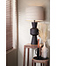Light & Living Tafellamp 20x60 cm GREGOR wood matt black