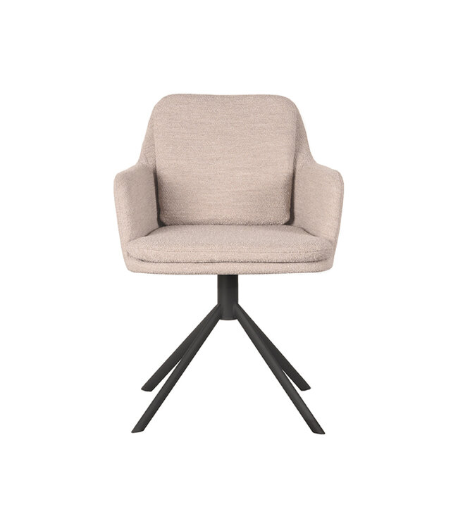 LABEL51 LABEL51 Eetkamerstoel Joy - Naturel - Boucle