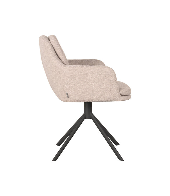 LABEL51 LABEL51 Eetkamerstoel Joy - Naturel - Boucle