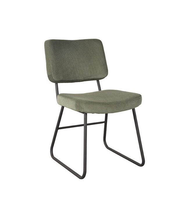 LABEL51 Eetkamerstoel Noah - Forest - Ribcord