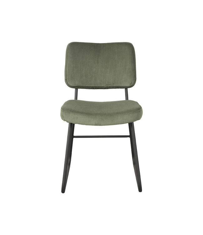 LABEL51 Eetkamerstoel Noah - Forest - Ribcord