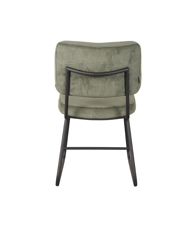 LABEL51 Eetkamerstoel Noah - Forest - Ribcord