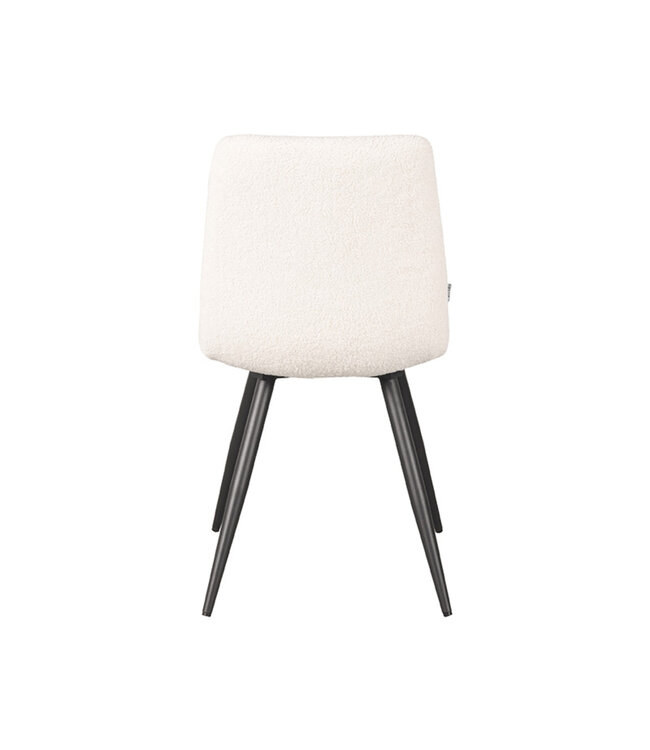 LABEL51 LABEL51 Eetkamerstoel Jep - Ivory - Teddy